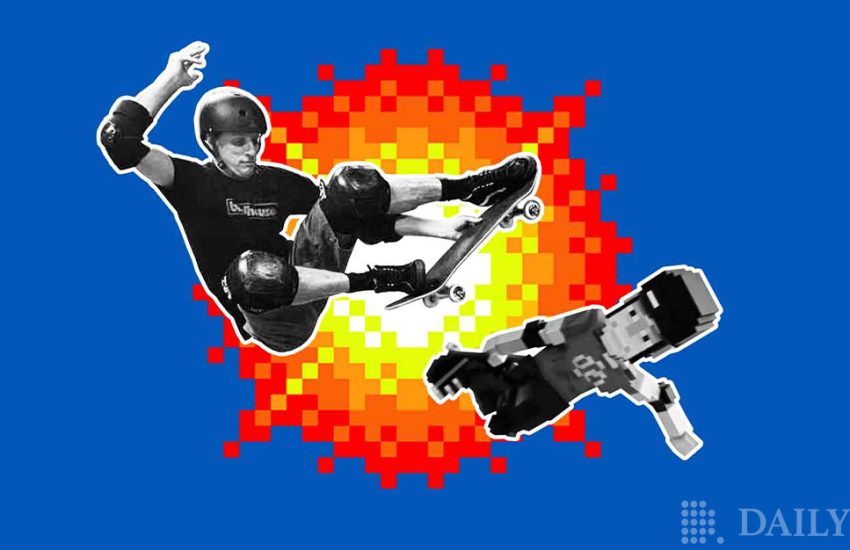 Tony Hawk se une a Sandbox para construir el skatepark más grande de Metaverse