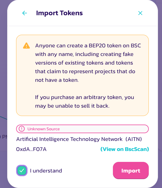 Artificial Intelligence Technology Network (AITN) Token
