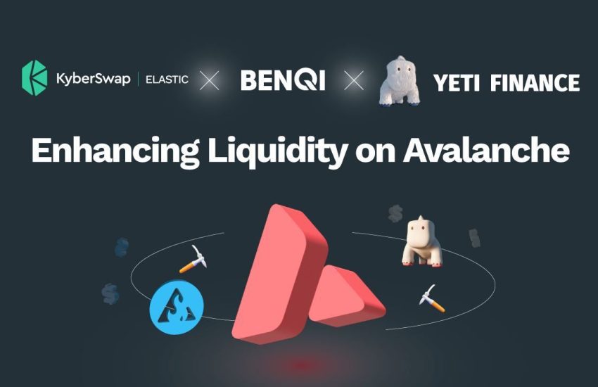 BENQI and Yeti Finance Partners With KyberSwap to Enhance sAVAX & YUSD Liquidity