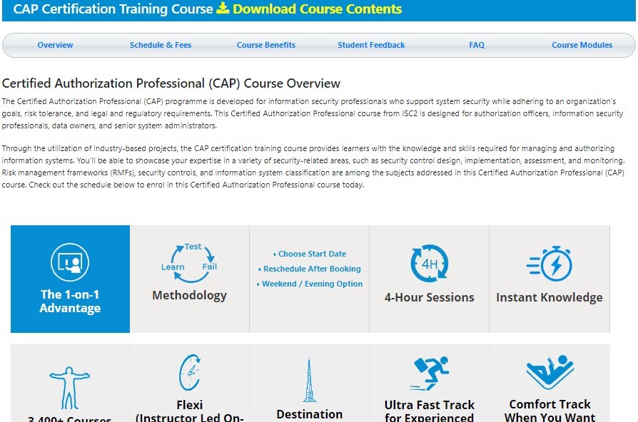 cap certification training course - koenig solutions