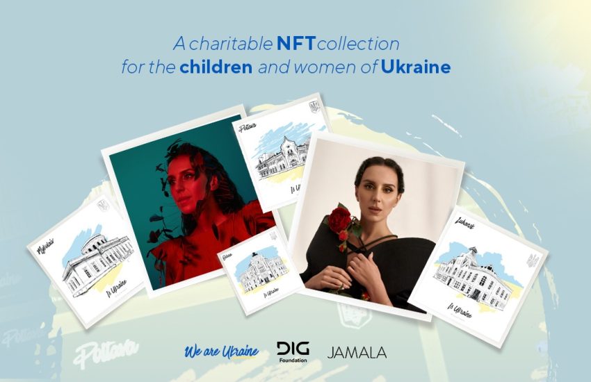 Lanzamiento de la colección NFT #WeAreUkraine para Ucrania