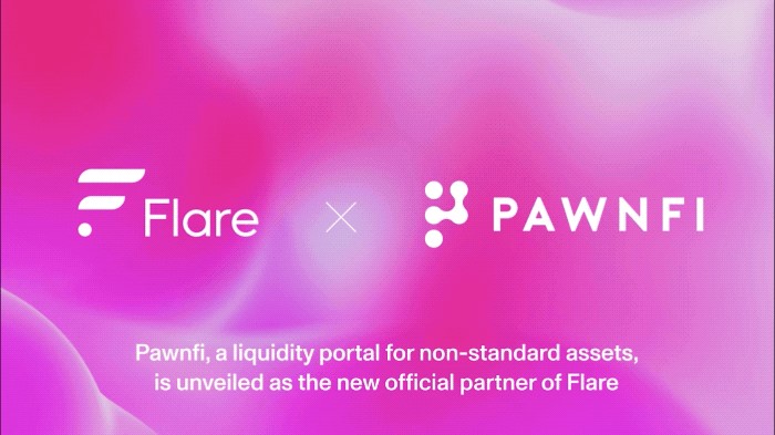 Pawnfi presenta la plataforma de financiarización de activos no estándar en Flare Network￼