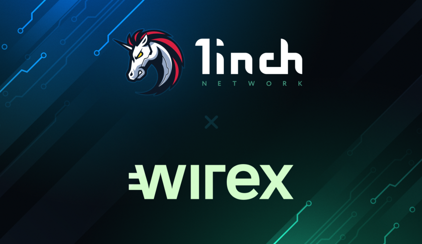 Wirex Wallet (WXT) partners with 1inch Network to enable token exchange directly on the app