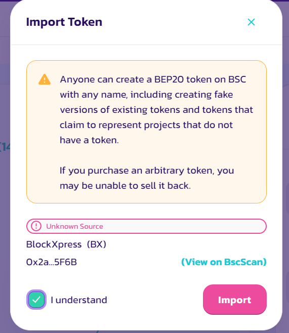 BlockXpress (BX) Token