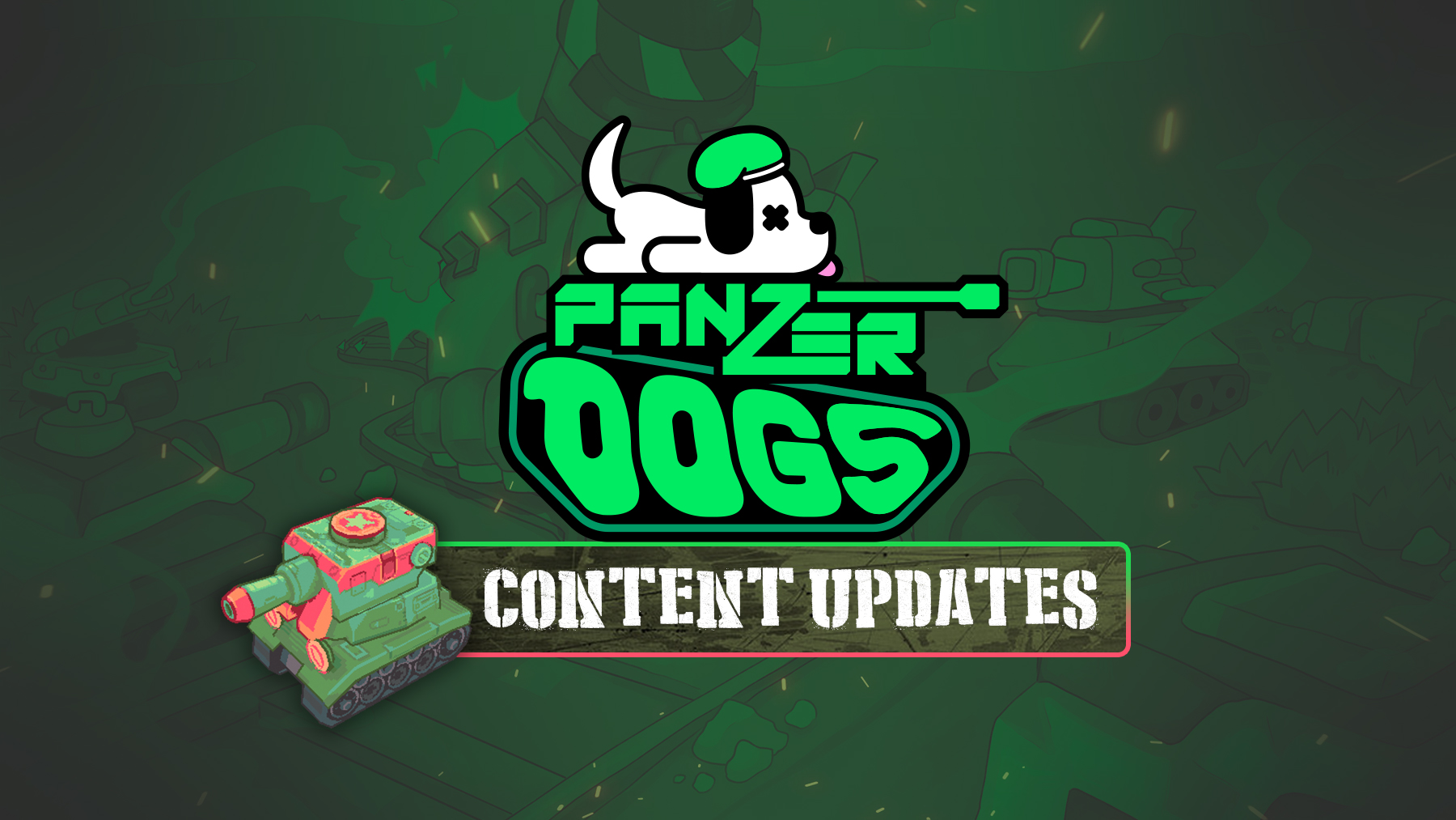 Panzerdogs: PvP Tank Brawler Game lanzó importantes actualizaciones de contenido