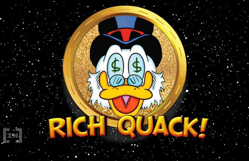 RichQUACK Takes Top Billing as Most-Watched Coin in Aug