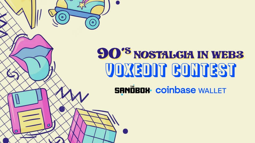 The Sandbox - Concurso VoxEdit de la nostalgia de los 90 en Web3