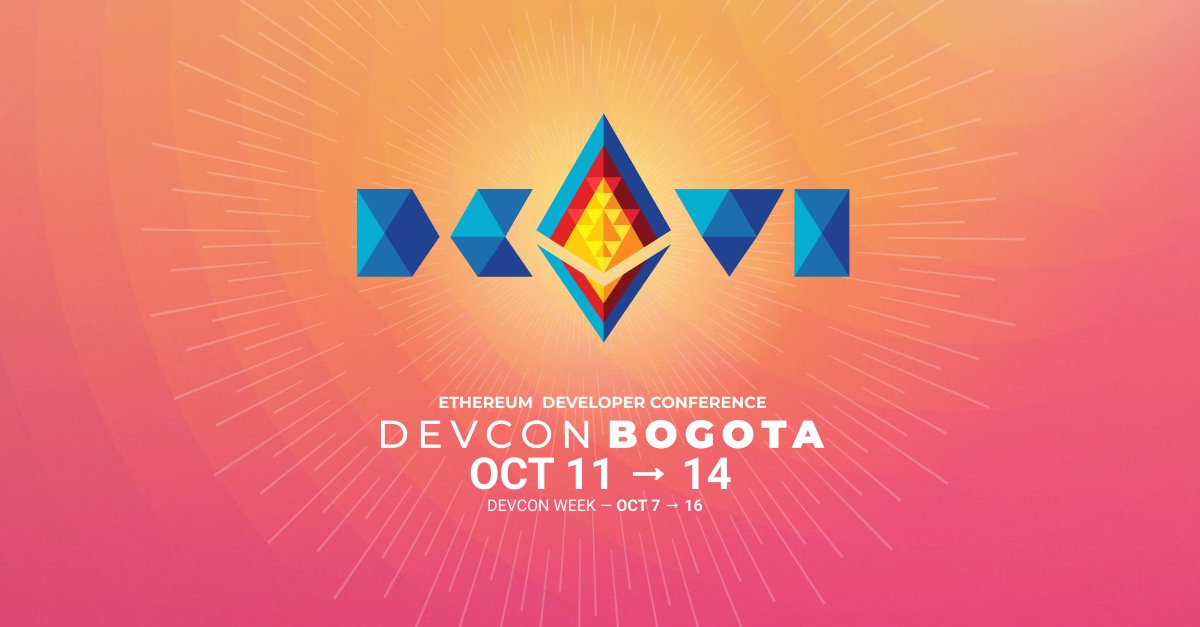 Evento Devcon Bogotá, 11-14 de octubre