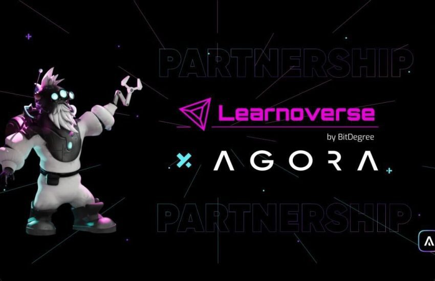 Agora Partners up With Learnoverse, by Bitdegree