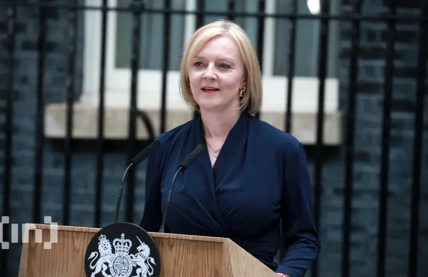 Crypto-Friendly Britain Prime Minister Liz Truss Steps Down After 44 Days in Office