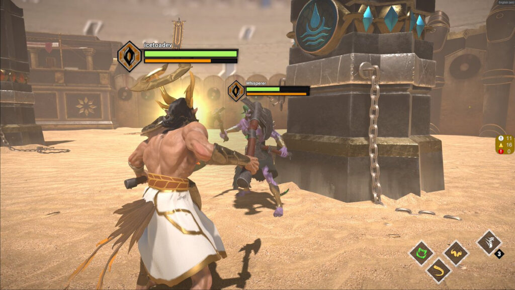 captura de pantalla de la vista previa de la pelea