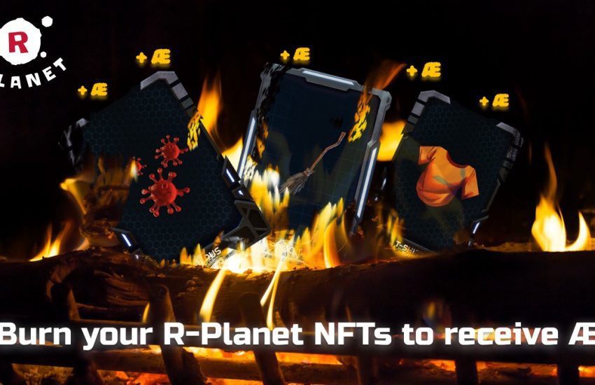 R-Planet burn banner