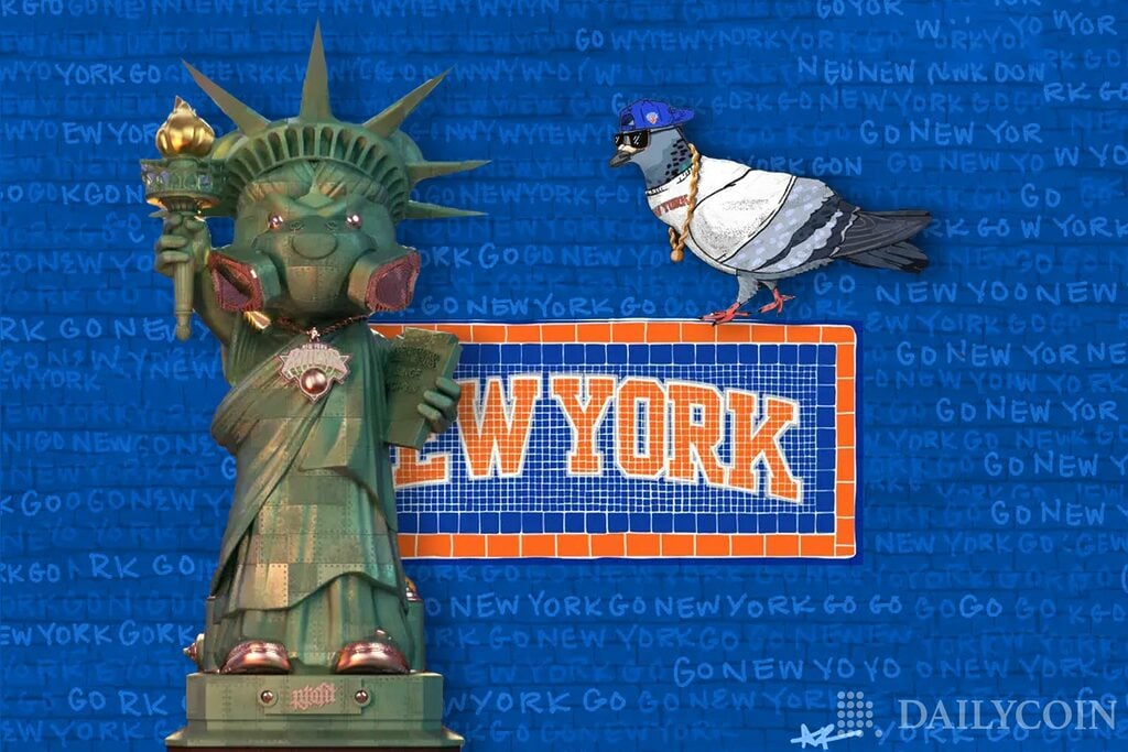 Los New York Knicks lanzan la colección NFT 'New York Forever' en Coinbase