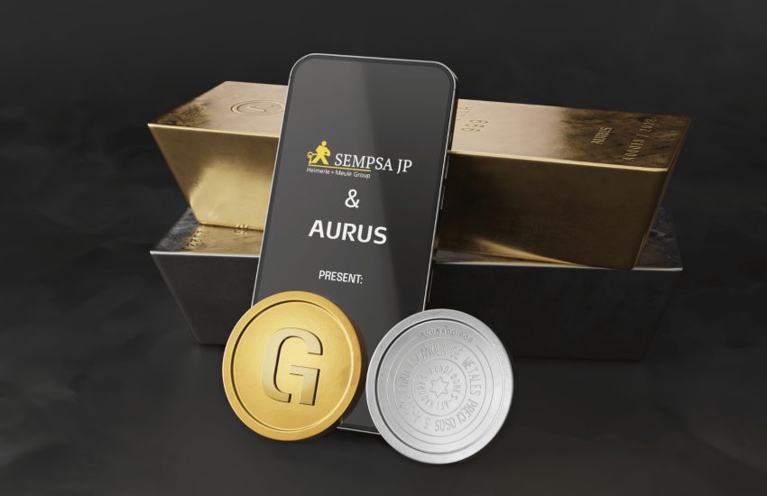 SEMPSA JP, LBMA Good Delivery Refinery lanza oro y plata tokenizados en blockchain en colaboración con Aurus