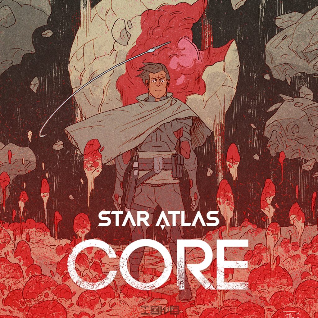 Star Atlas: cubierta gráfica CORE