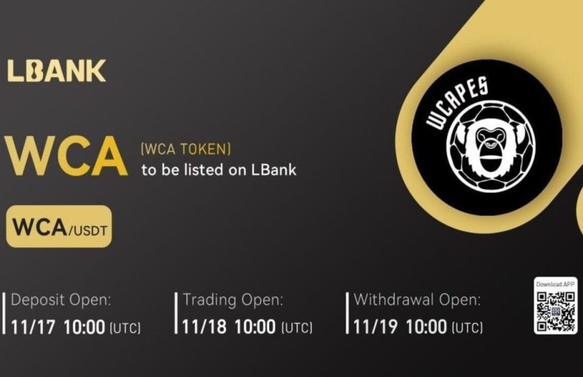 WCA TOKEN (WCA) Is Now Available for Trading on LBank Exchange