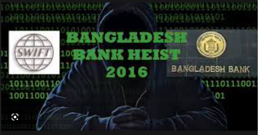 Robo a un banco en Bangladesh o ataque SWIFT: es uno de los robos a bancos más grandes de la historia y el delito cibernético más impresionante de la historia.