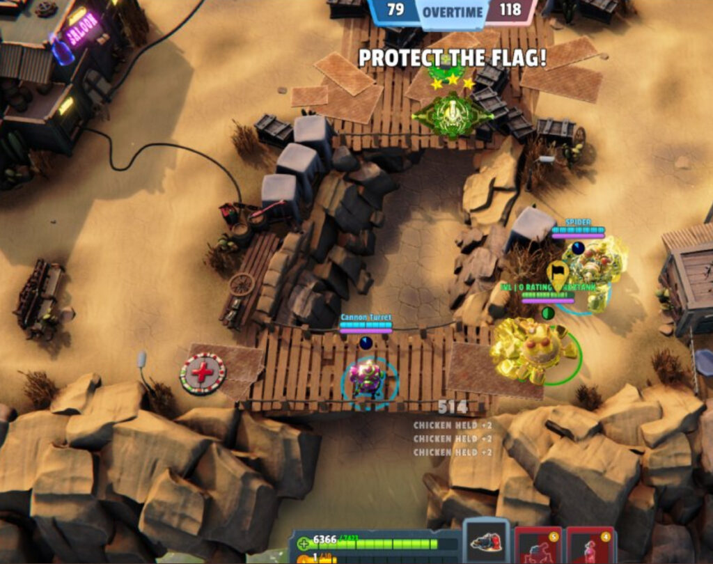 Captura de pantalla de Tanques Araña