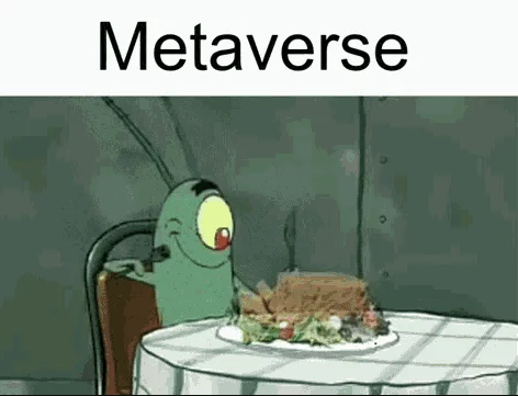Plankton eating an imaginary food.