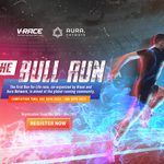 V-Race The Bull Run 2022: la carrera pionera virtual por la medalla NFT
