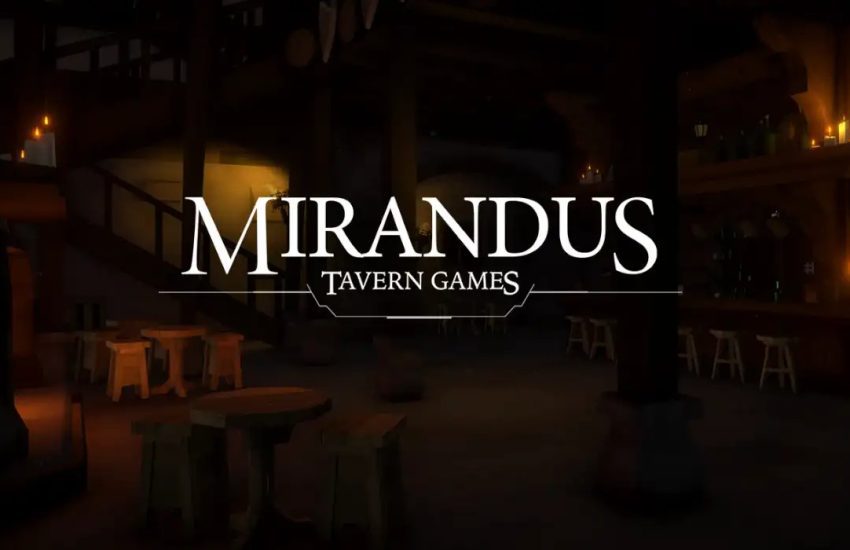 Mirandus tavern games banner