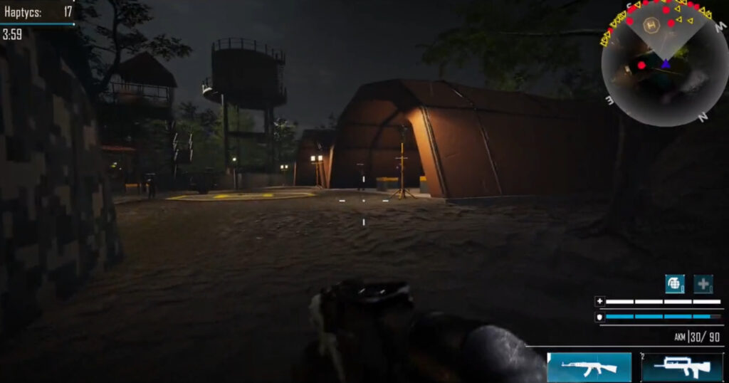 Captura de pantalla del juego Metalands