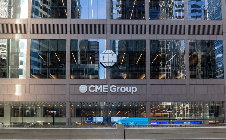 CME futures trading volume hits a two-year low