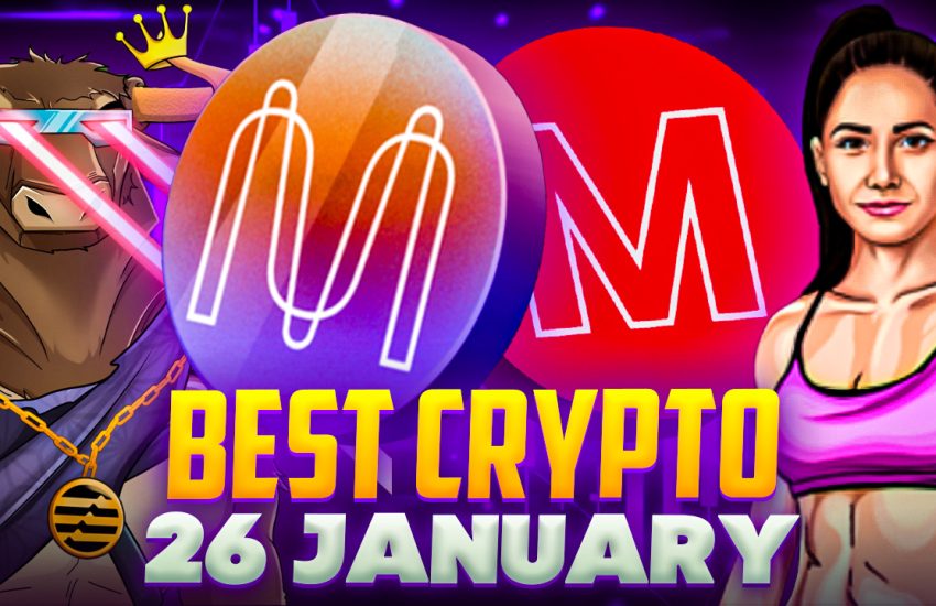 Las mejores criptomonedas para comprar hoy 26 de enero - MEMAG, APT, FGHT, MINA, CCHG