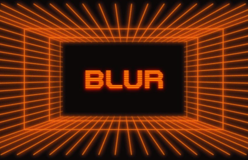 Blurred logo