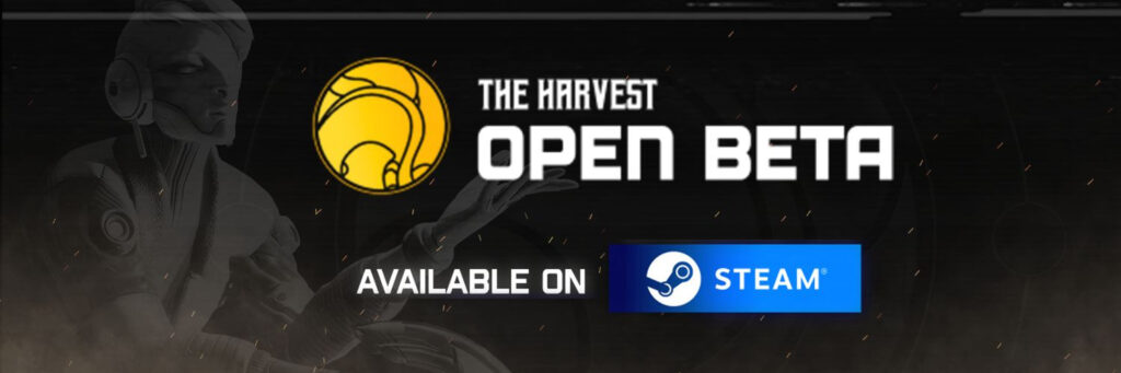 Banner de la beta abierta de Harvest