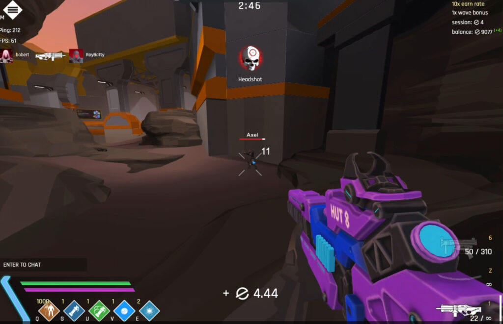 Captura de pantalla del juego ev.io