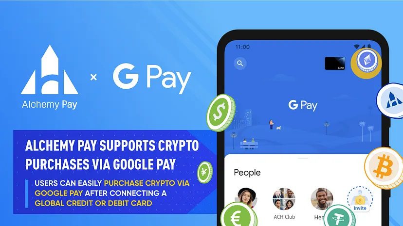 Alchemy Pay se integra con Google Pay – ACH “derrama” – CoinLive