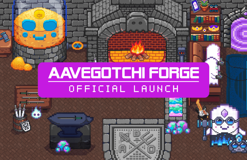 Aavegotchi forge banner