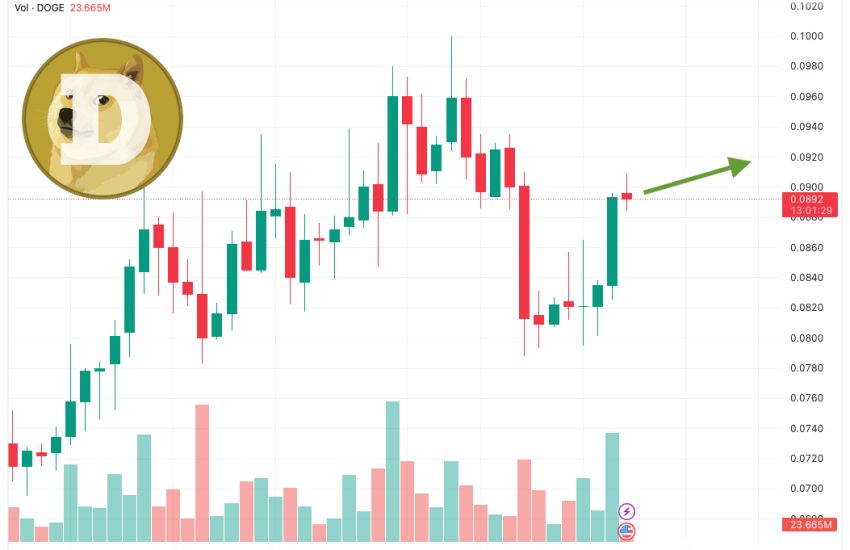 Predicción del precio de Dogecoin cuando Elon Musk publica la foto de su perro en Twitter: ¿Elon está comprando más DOGE?