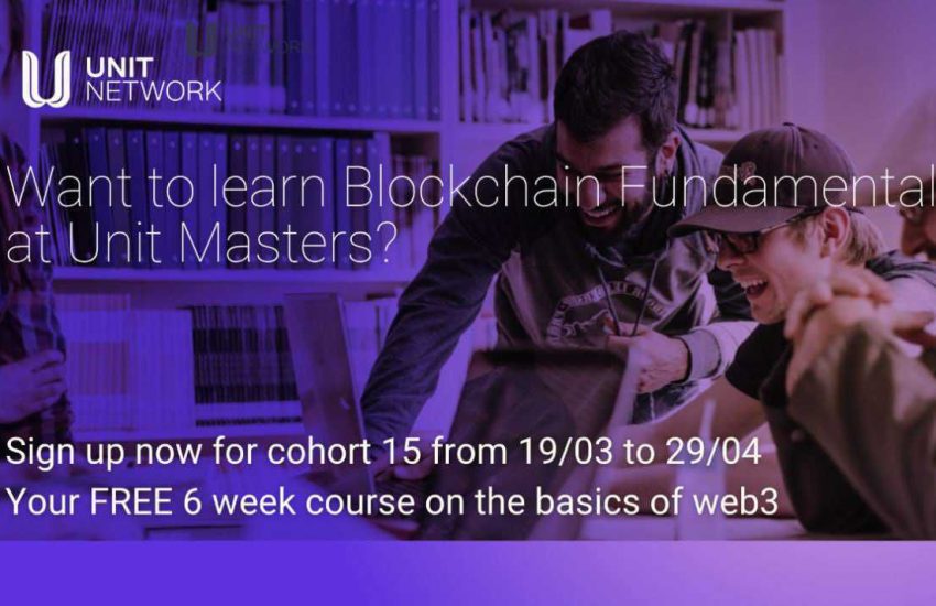 Blockchain Literacy Program, Unit Masters, Opens Applications for 15th Cohort