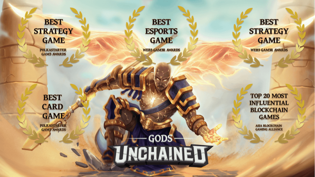 algunos premios que ganó Gods Unchained