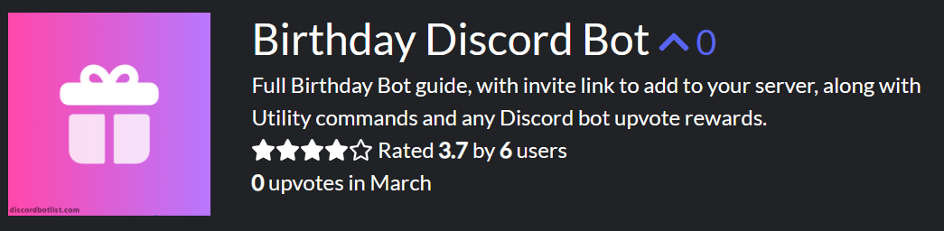 Birthday-Discord-Bot