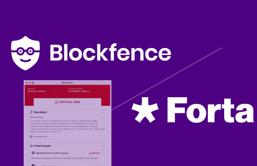 Blockfence And Forta Network Collaborate To Enhance Web3 Users’ Security