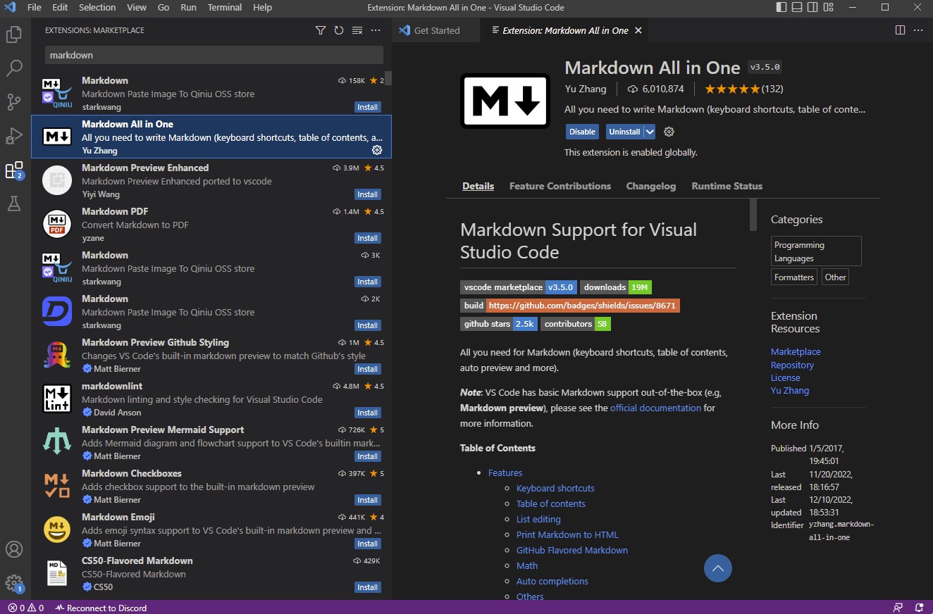 1-Visual-Studio-Code-Markdown