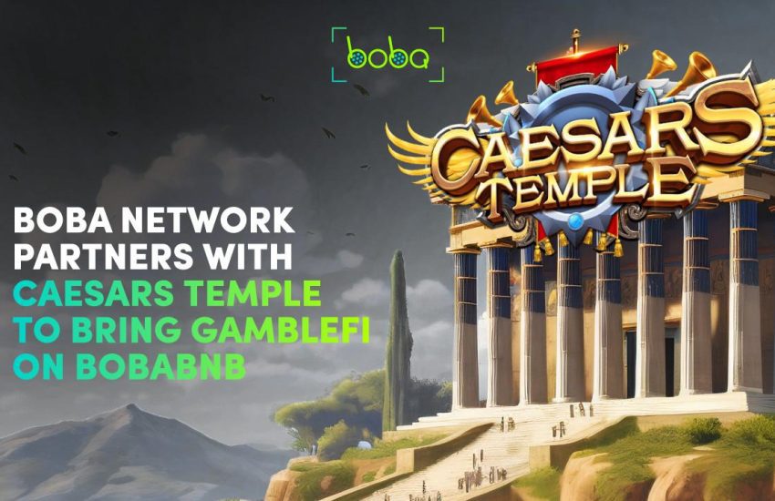 Caesar's Temple x Boba Network: una experiencia de juego de GambleFi que llegará a Boba-BNB