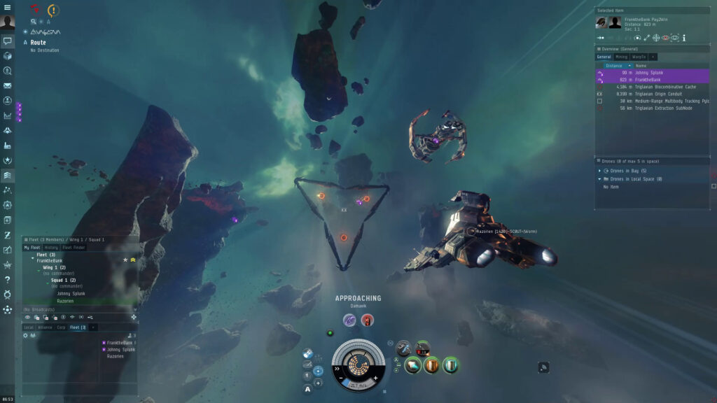 Captura de pantalla de Eve Online