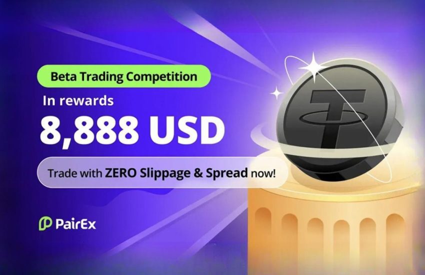 Intercambio perpetuo descentralizado PairEx anuncia competencia comercial beta con tokens ARB y PEX hasta USD 8,888