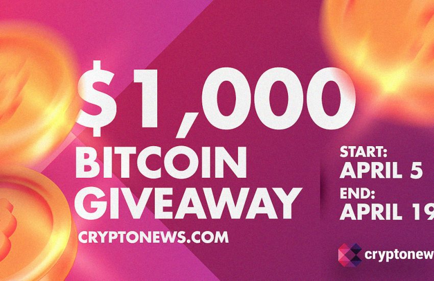 Cryptonews.com $1,000 Bitcoin Giveaway: Everything You Need to Know