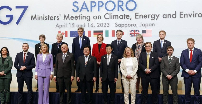 El comunicado del G7 destaca el impulso para acelerar la transición energética.  Ojos en cobre