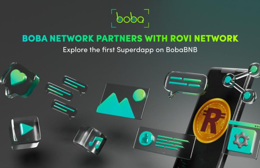 La integración de la red ROVI aumenta el volumen de transacciones de la red Boba a una tasa de más de un millón de transacciones por mes en la capa 2 de Boba BNB