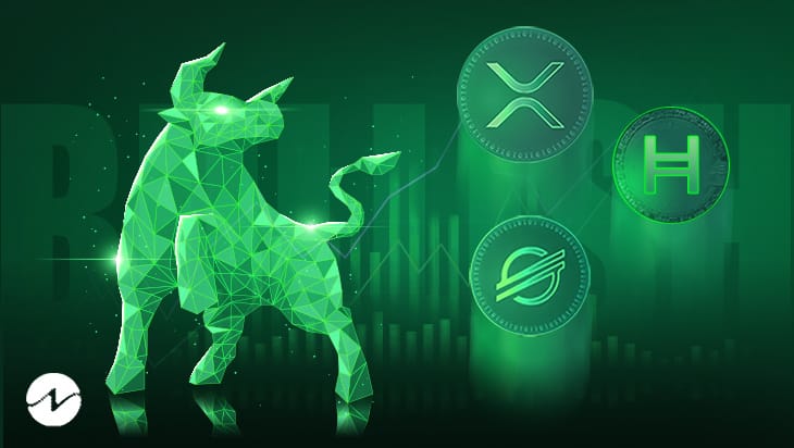 Top 3 Bullish Cryptocurrencies of the Week as per CoinMarketCap