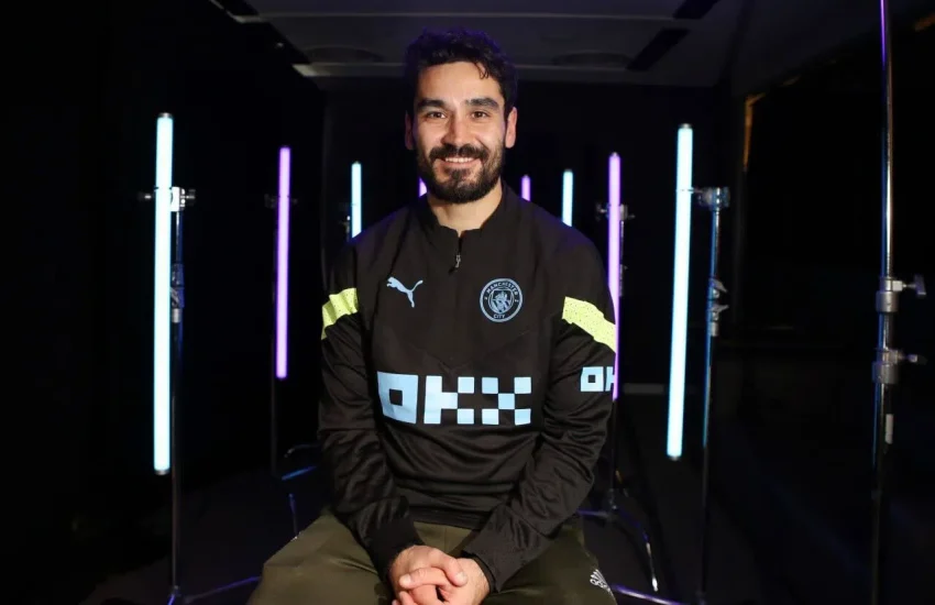 OKX And Manchester City Captain İlkay Gündoğan Launch Football Masterclass
