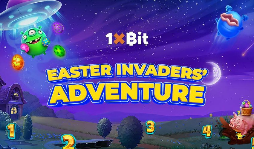 easter invaders adventure with 1xbit