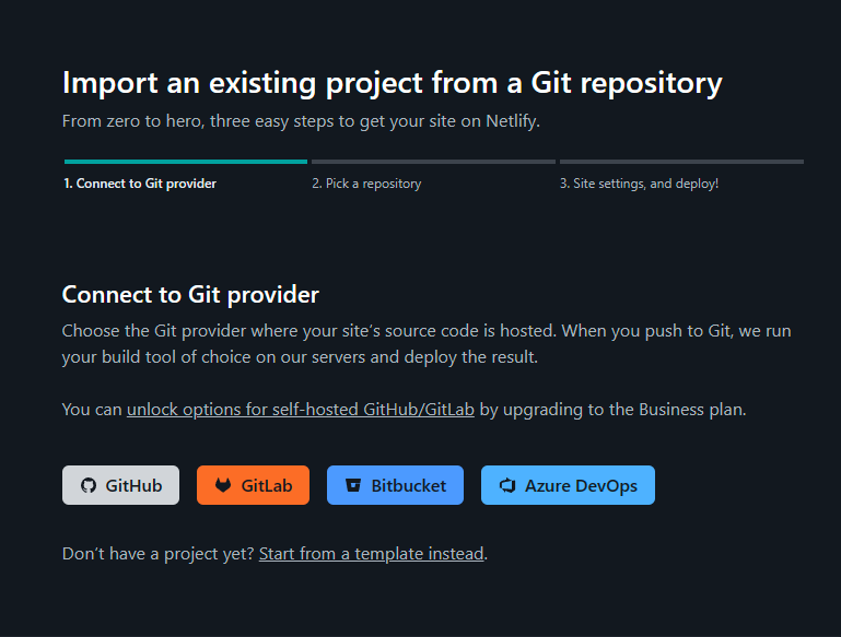 connect-to-git-provider