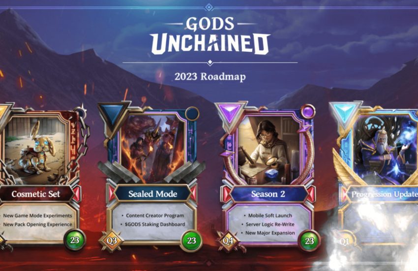 Gods Unchained Roadmap banner